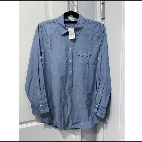 J Crew Button Up Tunic - Picture 2 of 6
